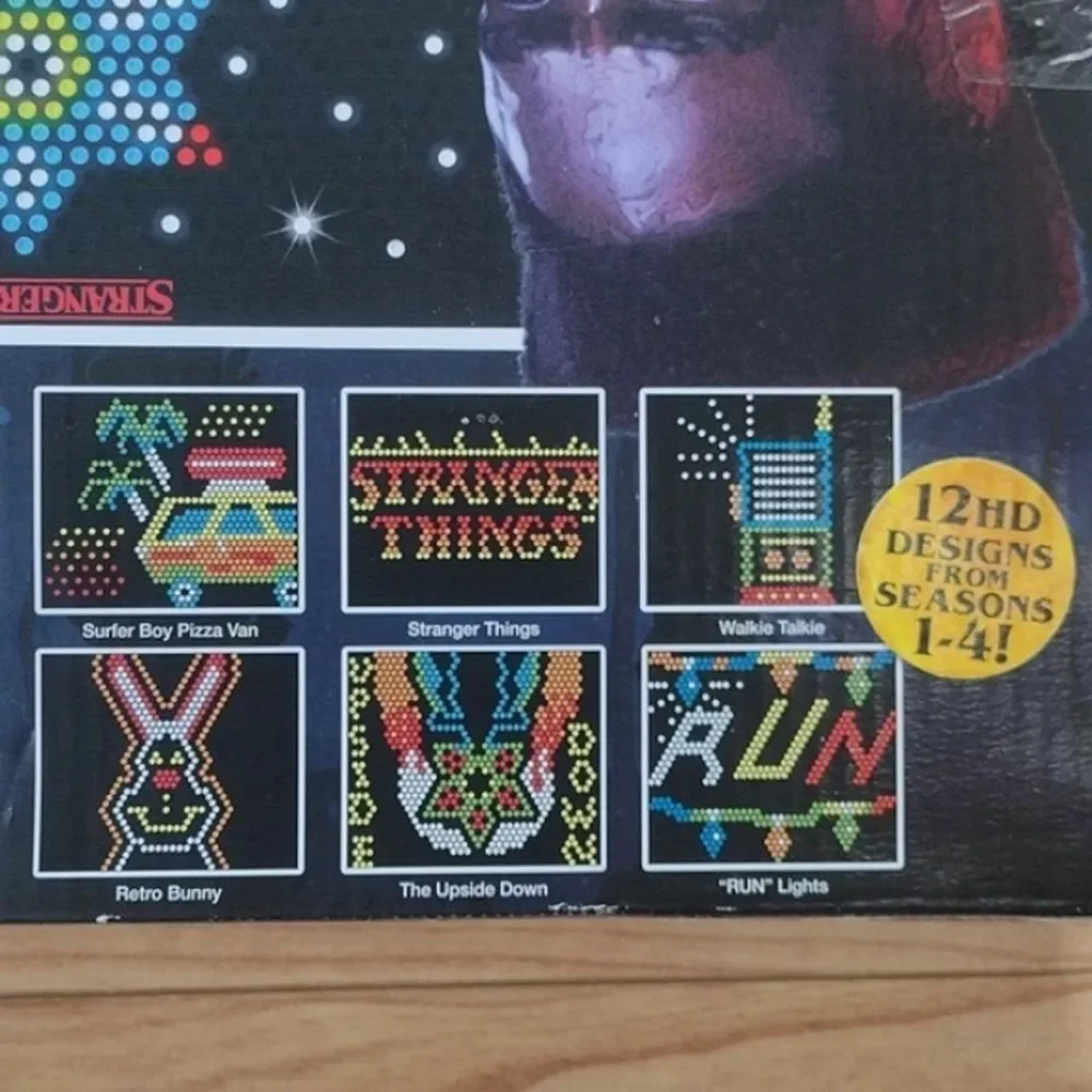 Hasbro Lite-Brite Stranger Things Special Edition Hawkins High Designs